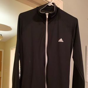 Almost brand new adidas zip up/pullover